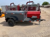 2025 JCE 350 Gallon Fuel Trailer - Unused 12 Volt 20 GPM Pump Battery and Solar Panel VIN 63283 MSO,