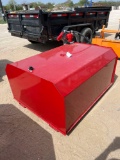 300 Gallon Skid Fuel Tank with 12 Volt 20 GPM Pump - Unused