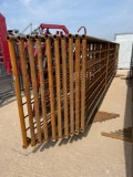 10 - Freestanding 24' Cattle Panels One Panel with 10' Gate TEN TIMES THE MONEY MUST TAKE ALL