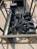 AGT Skid Steer Pole Grapple Hydraulic Rotating