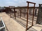 24' Freestanding Cattle Alley with Slide