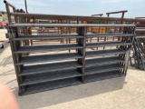 5' x 10' - 7 Rail Gate with Weld On Hinges SOLD ONE PER LOT