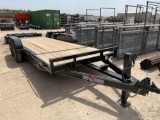 2025 Double A 83'' x 21' Tilt Trailer 17' Tilt - 4' Stationary Hydraulic Cushion Cylinder VIN 12630