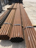 29 Joints 24' 2 3/8'' Pipe 696' Per Bundle SOLD BY THE FOOT 696 TIMES THE MONEY MUST TAKE ALL