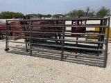 5' x 14' 7 Rail Gate with Weld on Hinges SOLD ONE PER LOT