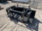 Unused Skid Steer 72'' Flat Bottom Grapple Bucket