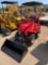 SDA 140W Wheeled Loader Steers Like Skid Steer Gas Powered