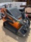 Tracked Mini Skid Steer Stand On Gas Powered