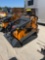 Gas Powered Mini Tracked Skid Steer Stand On - Unused