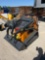 Gas Powered Mini Tracked Skid Steer Stand On - Unused