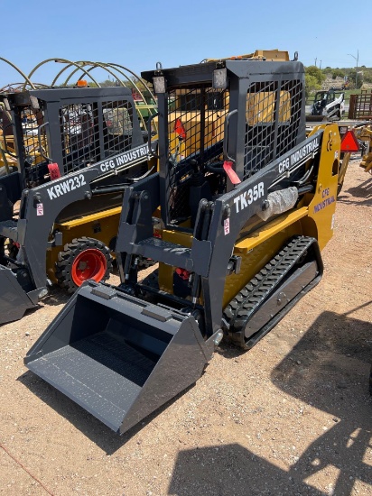 TK35R CFG Industrial Mini Skid Steer with Tracks