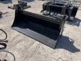 Unused Skid Steer 72'' 4 in 1 Bucket