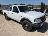 1993 Ford Ranger 4x4 Manual Transmission Not Running VIN 12848 Title, $25 Fee