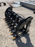 Unused 72'' Skid Steer Root Rake Grapple