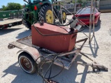 Fuel Tank on 2 Wheel Trailer No Title