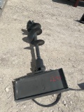 Post Hole Digger for Mini Skid Steer