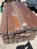 67 Packs of 6 Vinyl Fence Pickets 72'' x 5 1/2'' 402 Total Pieces SOLD AS ONE LOT