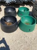 4 Water Troughs SOLD AS ONE LOT