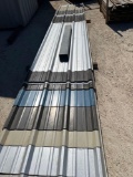 33 Sheets - 11' to 21' Tin 495 Linear Feet SOLD AS ONE LOT