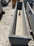 New - Cox 80 Gallon Water Trough 18'' x 96'' x 18'' Deep SOLD ONE PER LOT