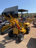 KRW23 Mini Wheel Loader Articulating - Gas Powered