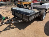 5' x 10' Single Axles Trailer No Title