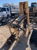 Belltec Auger with 12'' and 10'' Rock Bits