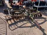 10' John Deere Tandem Disk Plow with Cylinder and Hoses