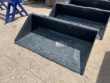 66'' Skid Steer Bucket