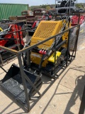MXCRT23 Tracked Mini Skid Steer Stand On Gas Powered