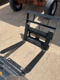 Mini Skid Steer Pallet Forks 30'' Forks