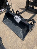 48'' Mini Skid Steer 4 in 1 Bucket