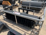 JCT 72'' Angle Broom for Skid Steer