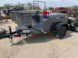 2025 JCE 350 Gallon Fuel Trailer 5200lb Axle 12V Pump Solar Charger and Battery VIN 63241 MSO, $25