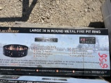 36'' Metal Fire Pit Ring SOLD ONE PER LOT