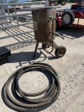 Sand Blast Pot and Hose