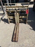 Hydraulic Adjustable Forks for Telehandler