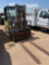 Clark 10,000 Propane Power Forklift New Battery Runs and Works No Brakes