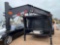Unused 2025 Black Hawk 83'' x 16' Dump Trailer 7ga Floor 3 x 7,000lb Axles Spreader Gate. Ramps VIN