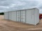 40' One Trip Hi Cube Container with 2 Sets of Side Doors CICU7337638