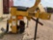 D10D Landhonor Whirl Wind Terrace Plow Missing Front 1/2 of Drive Shaft