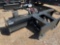 Industrias America BF 08 - 8' Skid Steer Grader with Castor Wheels