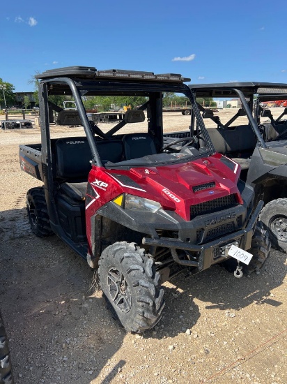 2017 Polaris 1000XP Regular Cab Pro Box Top VIN 51513 Title, $25 Fee