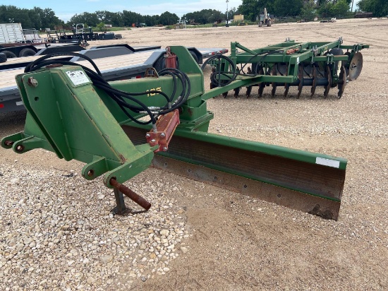Industrias America 10' Hydraulic Angle/Tilt Blade with Cylinders andHoses Slightly Used Nice