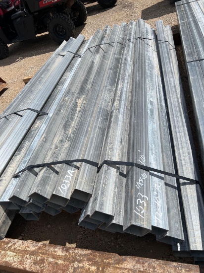 Bundle of 12 Pieces - 10' - 4 x 4 x 10 Gauge Square Tubing 120 FEET PER BUNDLE SOLD BY THE FOOT 120