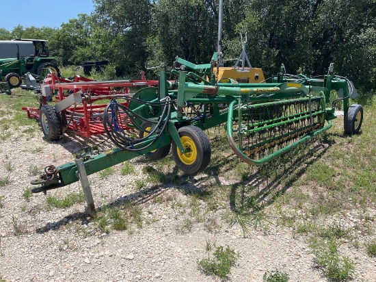 John Deere 705 Twin Rake $2,600 Spent This Spring at John Deere Seller States Field Ready Good Rake