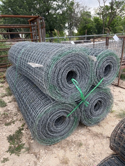 4 Rolls of Game Fence 8' FOUR TIMES THE MONEY MUST TAKE ALL