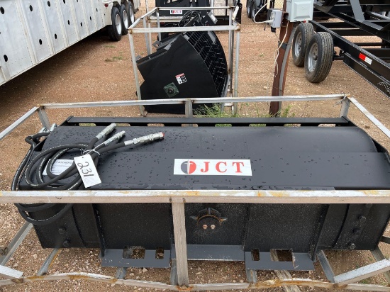 Unused 72'' Skid Steer Vibratory Roller
