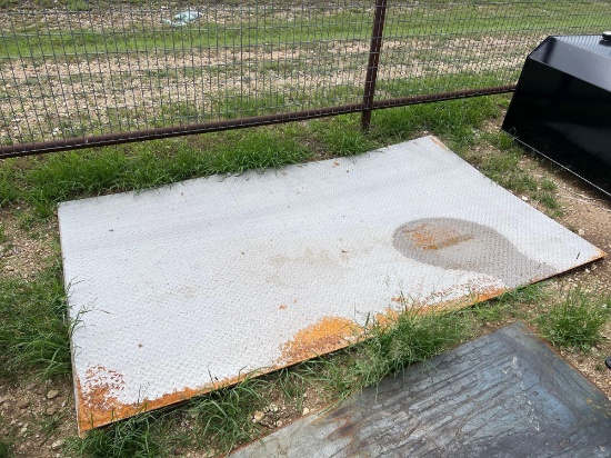 5' x 104'' 11 Gauge Diamond Plate SOLD ONE PER LOT