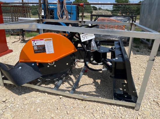Unused Skid Steer Stump Grinder